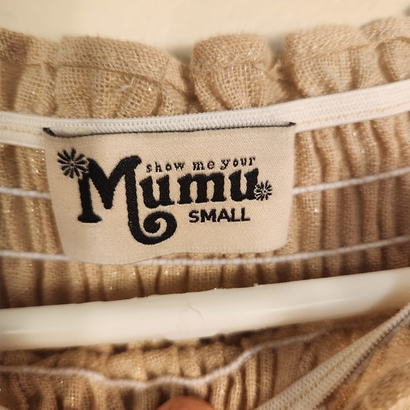 Show Me Your MuMu Erin Smocky Top NWOT Small - Picture 9 of 10